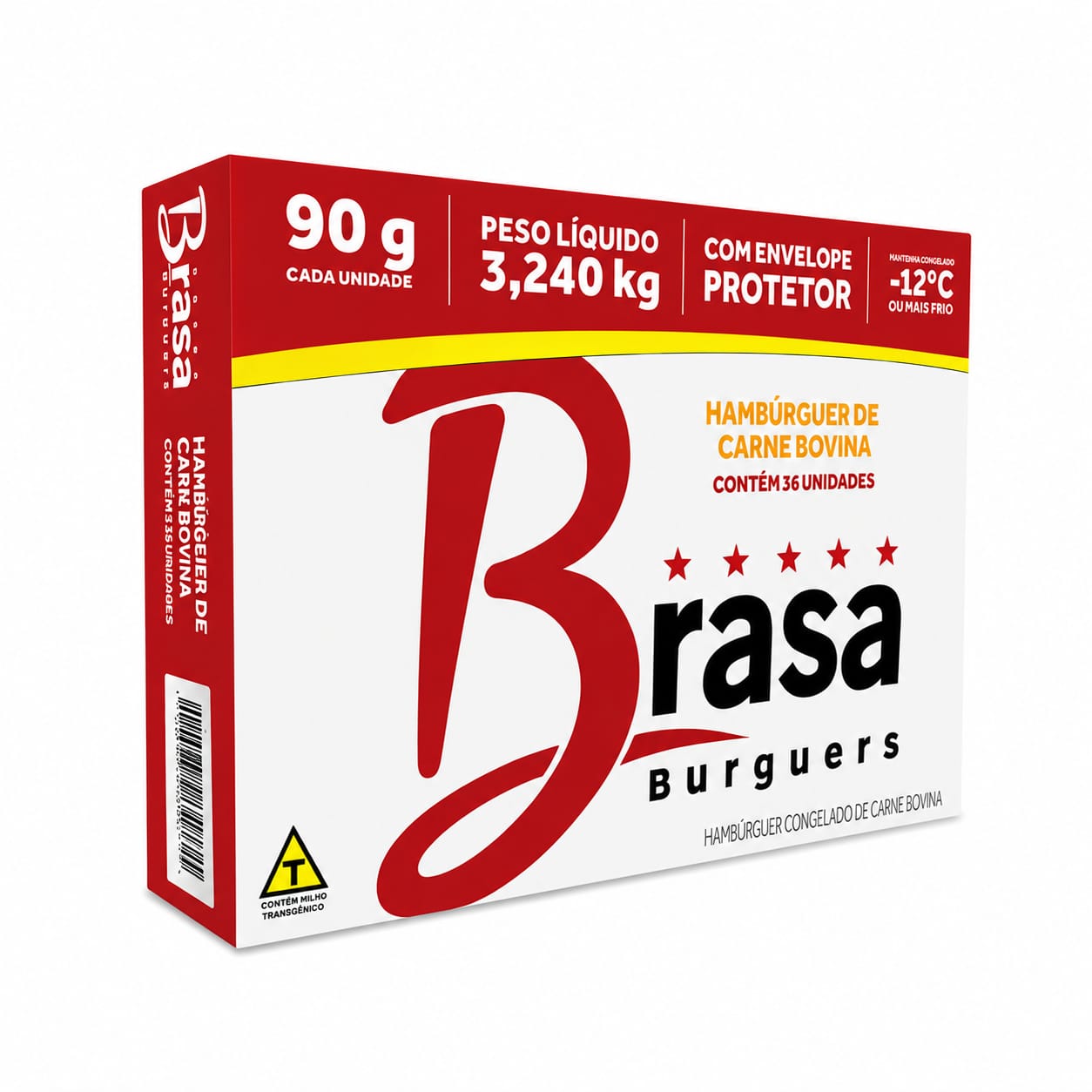 Hamburguer Brasa 36x90