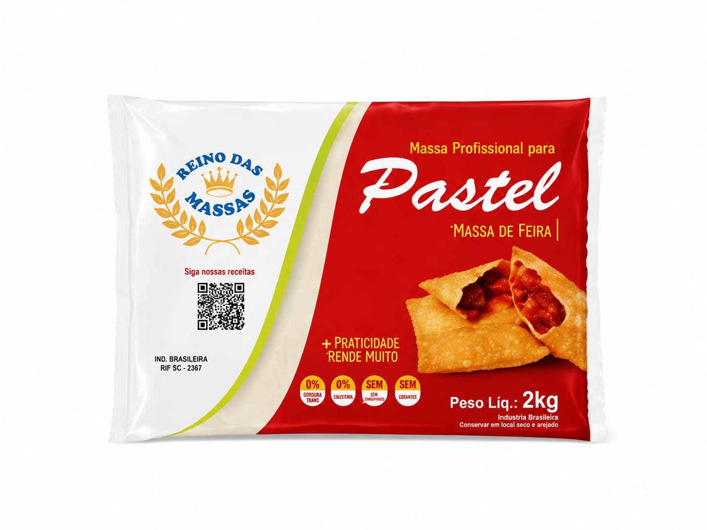 MASSA DE PASTEL
