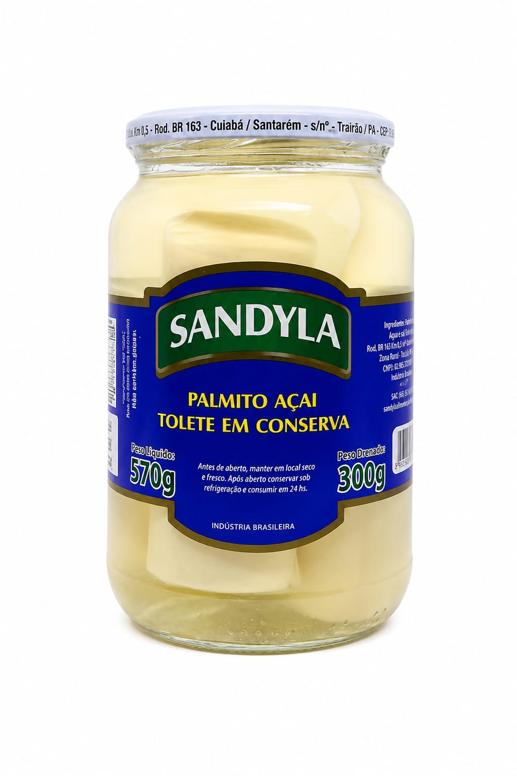PALMITO AÇAI SANDYLA 300GR