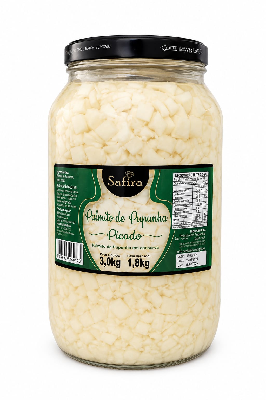 PALMITO PICADO 1.8KG