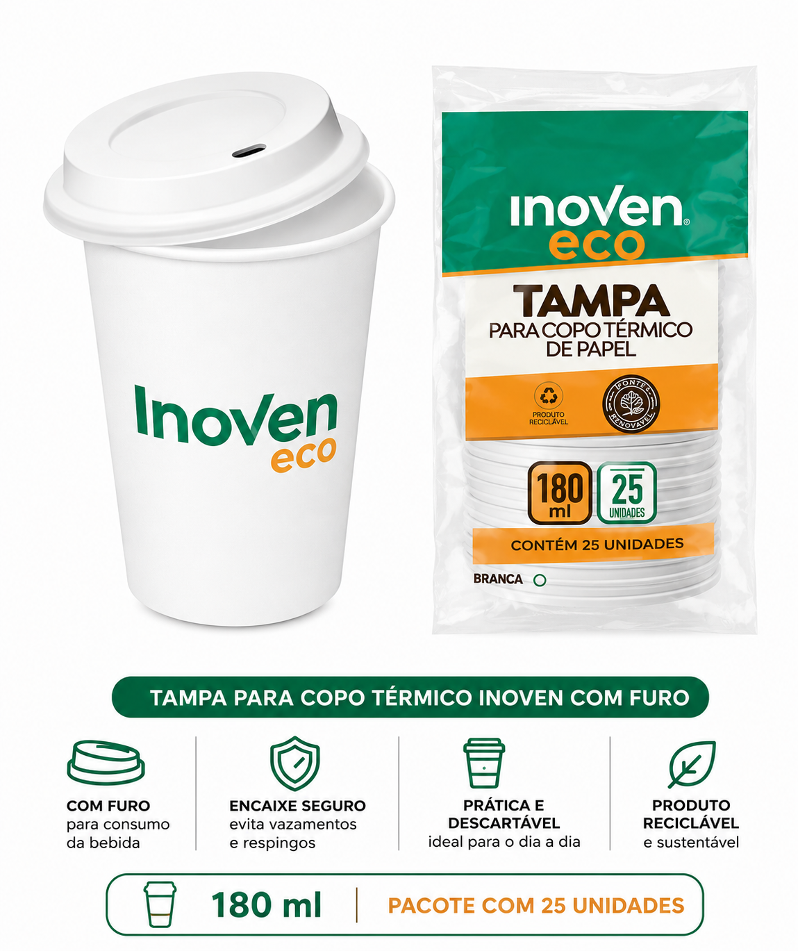 TAMPA PARA COPO TÉRMICO