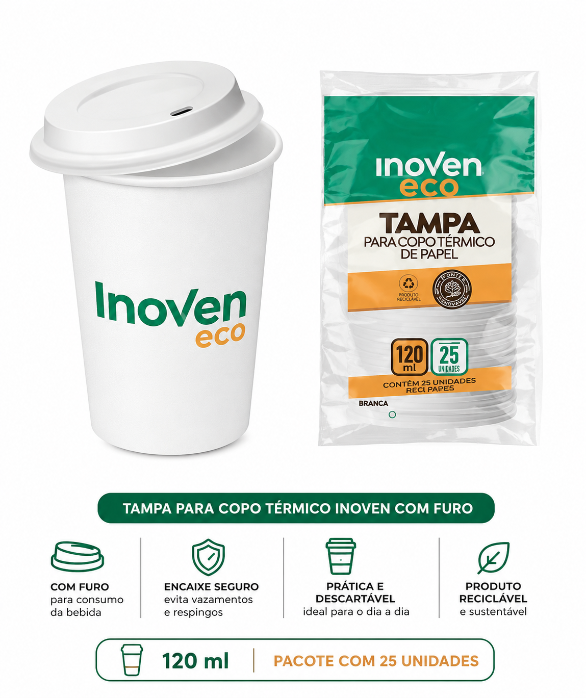 TAMPA PARA COPO TÉRMICO