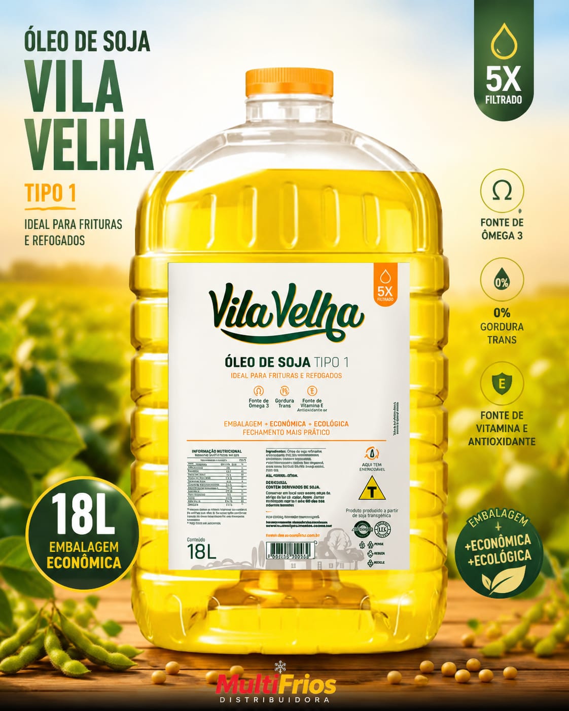 ÓLEO DE SOJA VILA VELA 