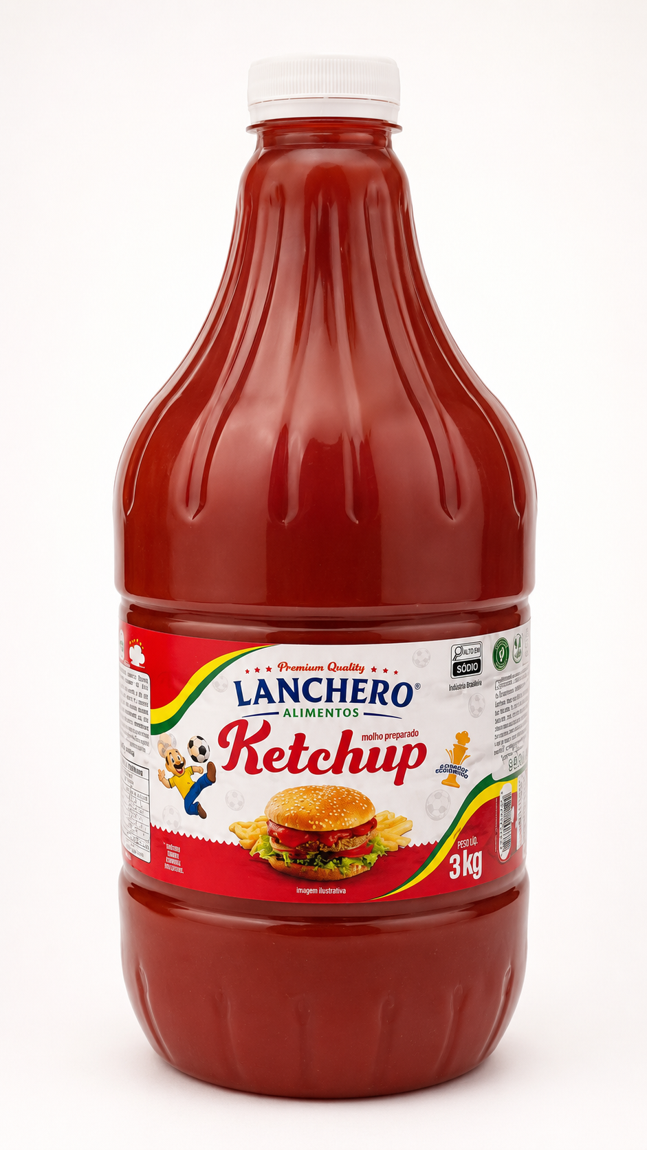 Ketchup Lanchero Food Service – embalagem de 3kg
