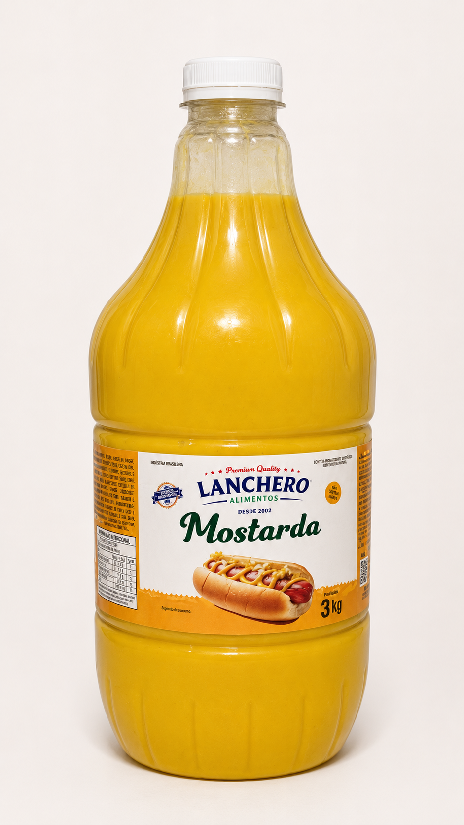 Mostarda Lanchero Food Service – embalagem de 3kg