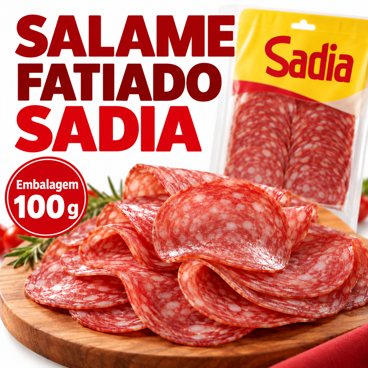 Salame Fatiado Sadia 100 g
